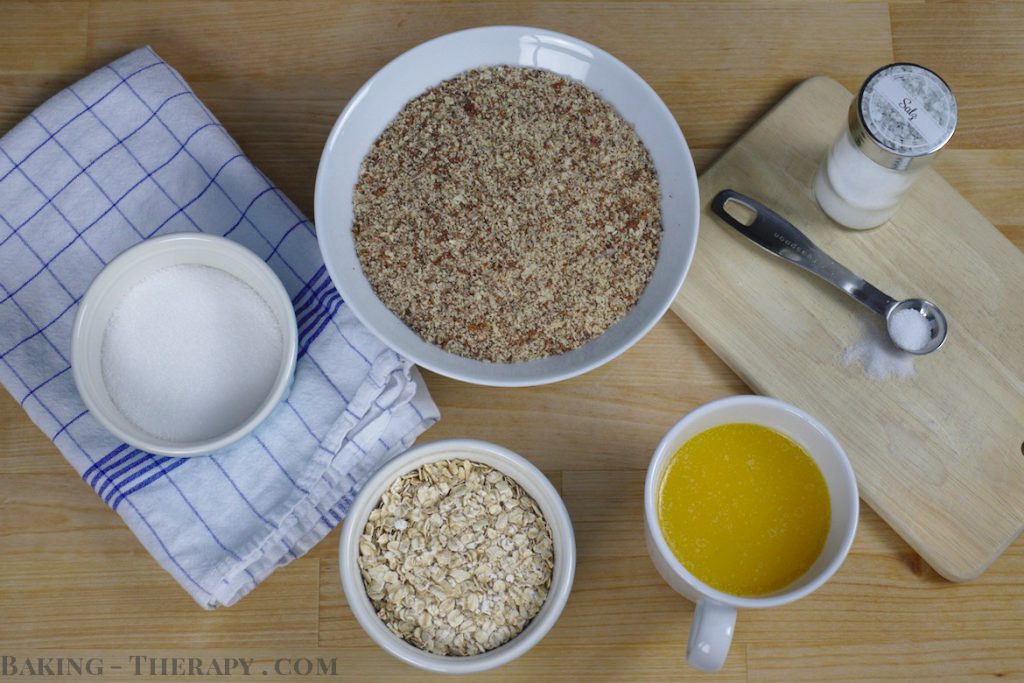 almond meal-butter-salt-sugar-oats-ingredients