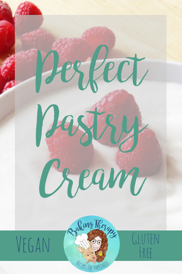 Perfect Vegan Gluten Free Vanilla Pastry Cream