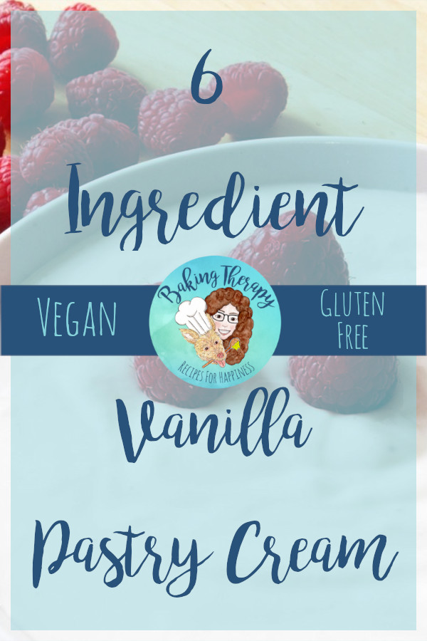 6 Ingredient Vanilla Pastry Cream